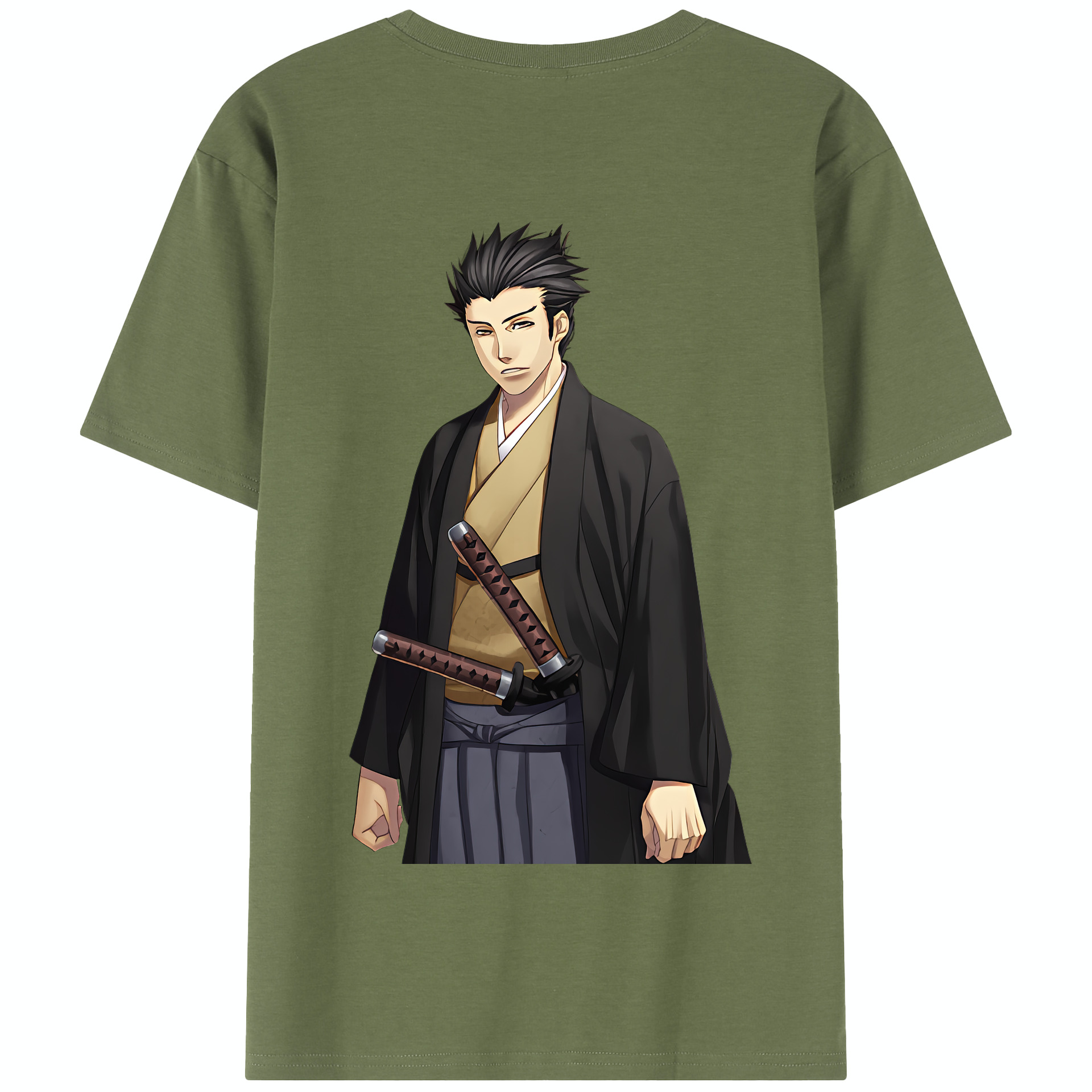 （画像用） ぎんたま 坂田銀時（さかたぎんとき） 神楽 志村新八（しむら しんぱち） GINTAMA Sakata Gintoki Kagura Shimura Shinpachi 綿100％半袖Tシャツ（背面プリント）
